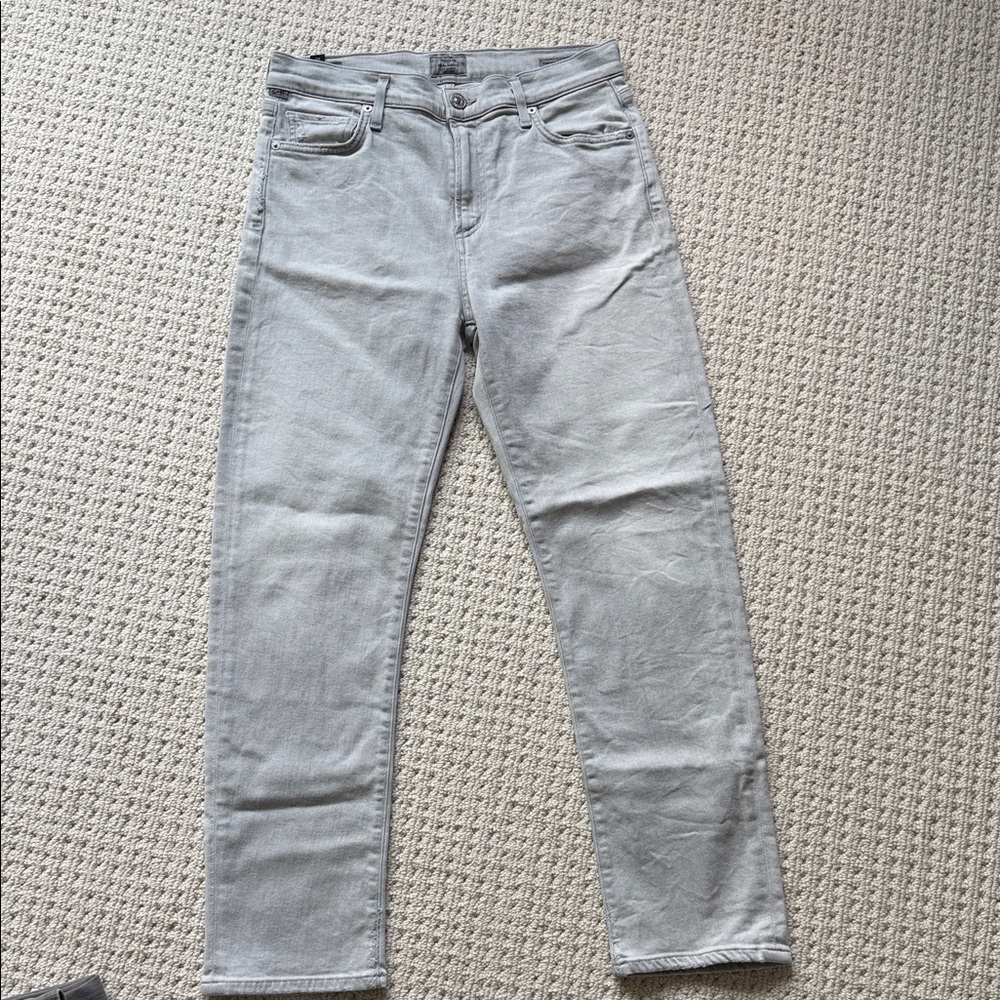 Citizens of Humanity Light Gray Denim Jeans